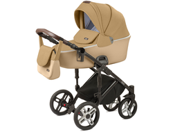 Коляска 3в1 Nuovita Carro Sport Beige Бежевый