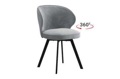 Стул ГУДВИН Т2П серый/черный