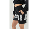 Укороченная толстовка TRAINING CROPPED HOODIE MUSCLE MOMMY 619 Черная
