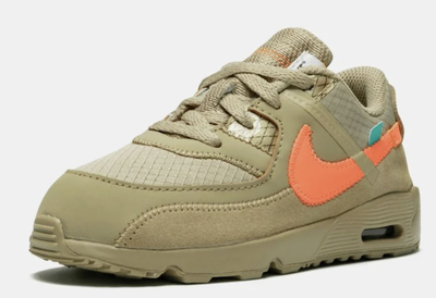 Nike Air Max 90 X Off White (Бежевые) сбоку