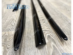 Молдинги Lexus LX 2016+ узкие черные