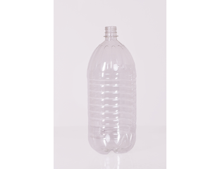 ПЭТ бутылка объемом 2 литра с диаметром горла 28 мм.