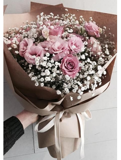 Букет "Сливочный пудинг"