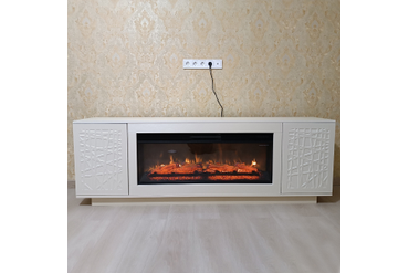 Линейный электрокамин Майами