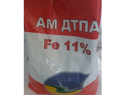 Хелат железа АМ DTPA Fe-11%, 100гр / порошковая микроудобрение, имеющее в своем составе железо в хелатной форме DTPA.