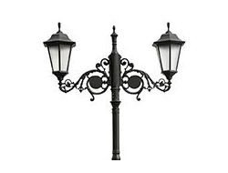 Парковый светильник серии  Bremen-2-E12/AU