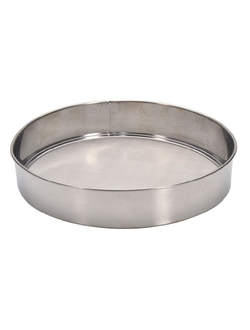 Сито d=250 мм. нержавеющая сталь, размер ячейки 1*1 мм.