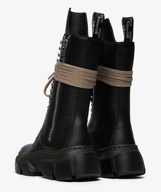 Rick Owens × Dr.Martens 1460 DMXL JMB Кожаные полусапожки Rick Owens x Dr. Martens 1460 Jumbo Lace