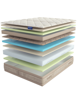 Матрас Kristal Gold с топпером Latex 42