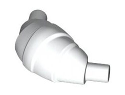 Croissant with Flat Ends, White (67338 / 6303100 / 6424036)