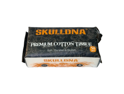 Сухие полотенца  AVA SKULLDNA Premium Cotton Tissue, 50 штук
