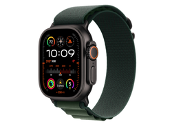 Apple Watch Ultra 2 (2024) 49mm Black Titanium Case with Ocean Band Black (Черный)