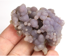 Халцедон фиолетовый виноградный, коллекционный образец, Индонезия (54*40*30 мм, 43 г) №35921