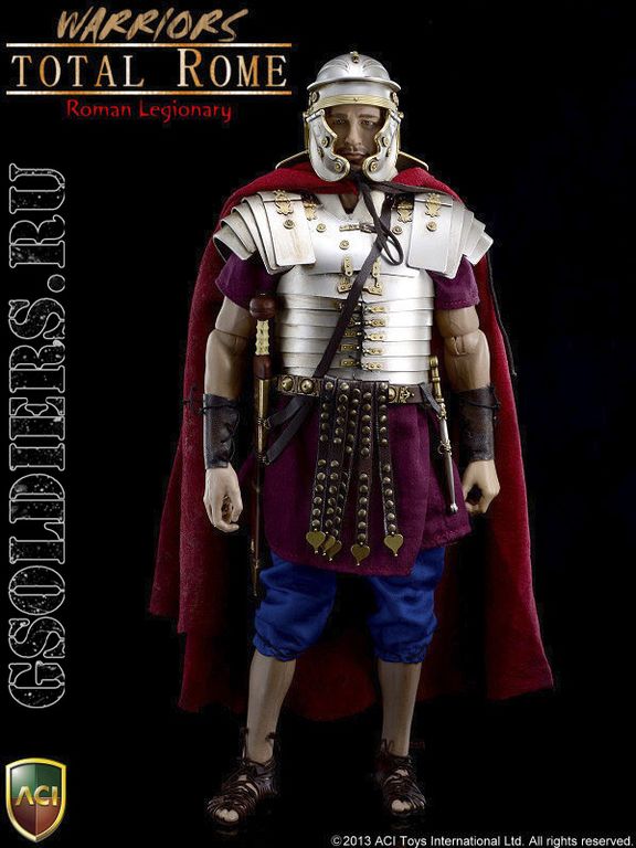 Римский легионер - коллекционная фигурка 1/6 Warriors Series Total Rome ...