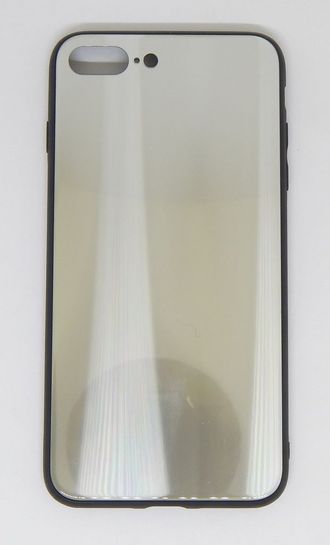 Защитная крышка iPhone 7/8 Plus зеркальная серебристая