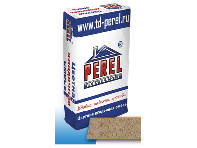Цветной кладочный раствор Perel SL (Перел) кремово-бежевый, 50кг