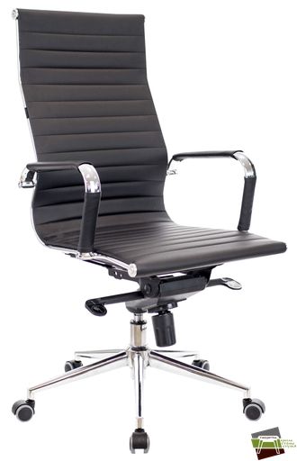Кресло руководителя Everprof Rio M Экокожа Черный