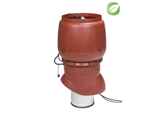 Вентиляционная труба Vilpe XL ECo250P 200/500 с вентилятором 0-1250 м3/час красный