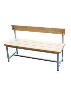 Скамья для раздевалок со спинкой 100 см СС-100