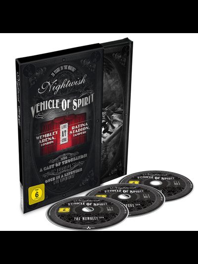 NIGHTWISH Vehicle of spirit 3-DVD Digibook