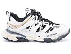 Balenciaga track sale black white