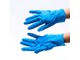 Перчатки нитриловые, размер L, 100шт, неопудренные, нестерильные, голубые