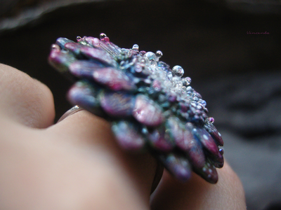 Кольцо "Цветок Галлициниума"