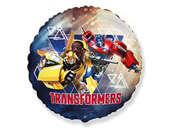 Фольгированный круг "Трансформеры" 45 см