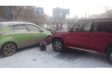 Отогрев Mazda Demio в Красноярске, ул.Ладо Кецховели Октябрьский район