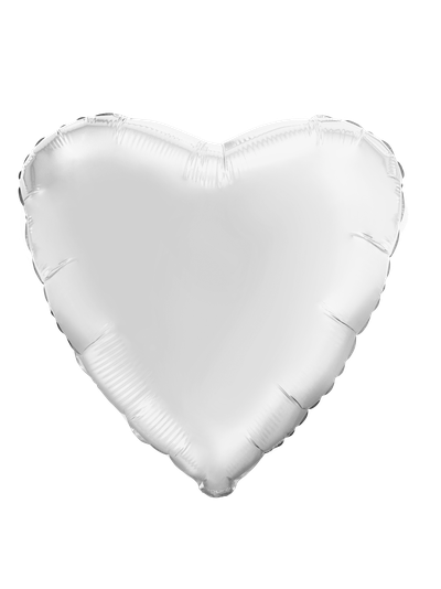 Сердце белое 90см