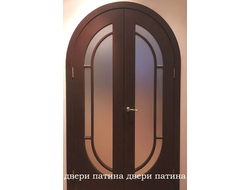 Арочная "Мальва" ДО двухстворчатая