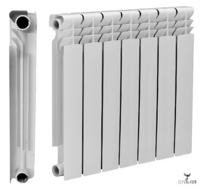 Радиатор биметаллический 500/100, 7 секций, 945 Вт