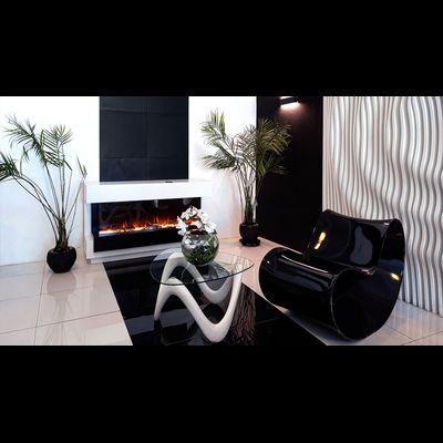 Линейный электрокамин Cube WT с очагом Astra 50 RF