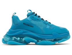Balenciaga Triple S Sneaker Clear Sole Sea Blue