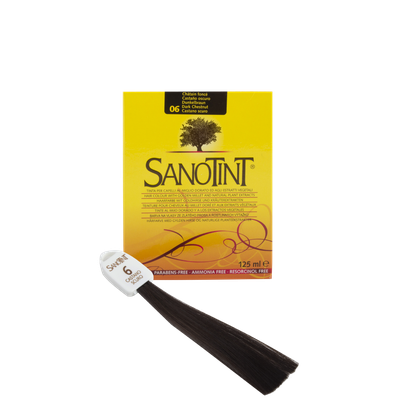 КРАСКА ДЛЯ ВОЛОС САНОТИНТ №6 ТЁМНО-КАШТАНОВАЯ