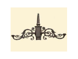 Кронштейн парковый алюминиевый  К17