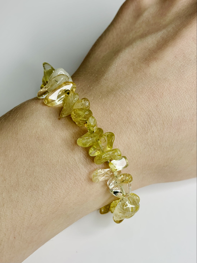 Браслет из цитрина