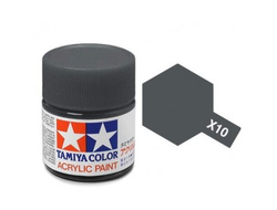 Tamiya: Краска акриловая X-10 "Gun Metal"