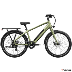 Электровелосипед MOKWHEEL Tarmac зеленый