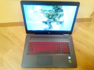 HP OMEN 17-W221UR ( 17.3 FHD IPS i5-7300HQ GTX1050 6Gb 1Tb + 120SSD )