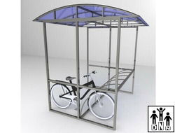 Велопарковка крытая