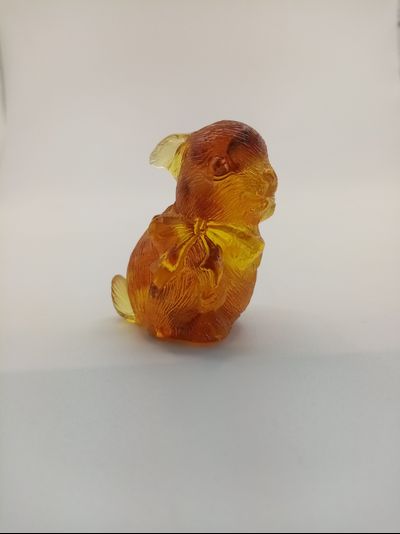 Зайчик с бантиком.