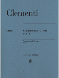 Clementi:  Piano Sonata in G major WO 14