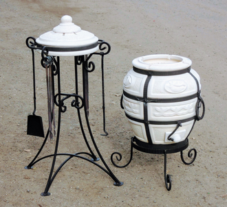 Стойка под крышку тандыра фигурная