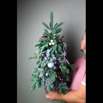 Новогодняя ёлка декор №1110