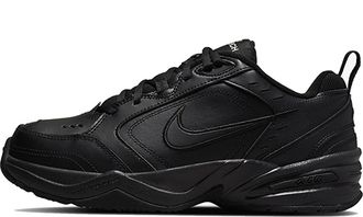 Nike Air Monarch Black Зимние С Мехом