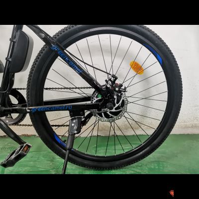 Электровелосипед GreenCamel Класс А (R27,5 350W 10Ah) 7 скоростей синий