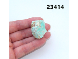 Бирюза натуральная (необработанная) Армения арт.23414: 17,1г - 29*22*19мм