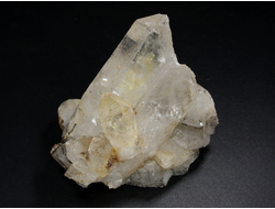 Кварц горный хрусталь, сросток кристаллов необработанный, Россия, Урал (65*50*50 мм, 144 г) №20404