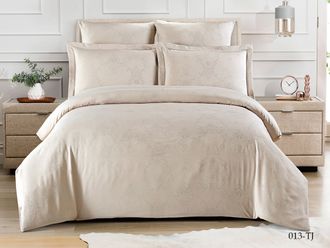 Постельное белье Cleo семейное тенсел-жаккард 150х210х2 230х250х1 50х70(+5)х2 70х70х2 41/013-TJ